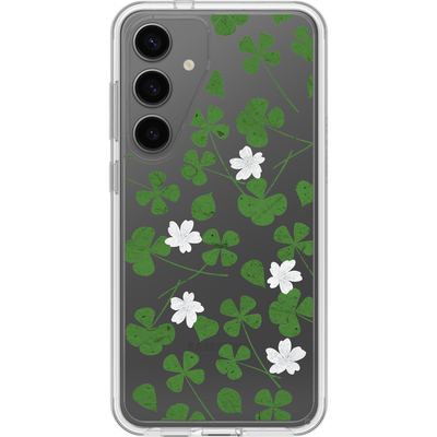 Galaxy S24+ Symmetry Series Clear Clover Field Case