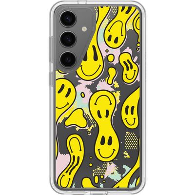 Galaxy S24 Ultra Symmetry Series Clear Smiley Drip Case